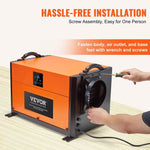 Amocart Commercial Dehumidifier with Drain Hose for Crawl Spaces Basements Warehouse & Job Sites Large Capacity Dehumidifier