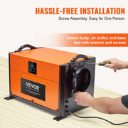 Load image into Gallery viewer, Amocart Commercial Dehumidifier with Drain Hose for Crawl Spaces Basements Warehouse &amp; Job Sites Large Capacity Dehumidifier

