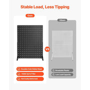 Load image into Gallery viewer, Amocart Pegboard Display Stand 17x13 in Tabletop Pegboard Display Stand Thickened Cold-Rolled Steel Peg Board Panel for Grocery
