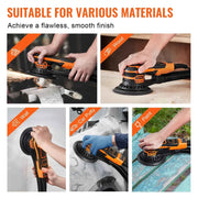 Load image into Gallery viewer, SucceBuy Random Orbital Sander 350W Brushless 10000 PRM 6 Variable Speed Electric Orbital Sander for Woodworking Detail Sanding
