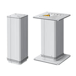 Hoodland IPT1100 Series Stroke Length 50mm Electric Height Adjustable Lifting Column Set DC 24V MAX 2250N For Coffee Table
