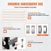 Charger l'image dans la visionneuse de galerie, Amocart Horizontal Bag Band Sealing Machine Continuous Band Sealer Machine Carbon Steel for 0.02-0.8 mm Plastic Bags Films

