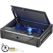 Charger l'image dans la visionneuse de galerie, SucceBuy Gun Safe Q235 Steel Pistol Safe with 3-Way Quick Access Gun Case Gun Box Advanced Biometric Technology Travel Gun Safe
