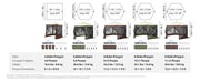Load image into Gallery viewer, Pop Up Gazebo Tent, Pop-Up Screen Tent 6 Sided Canopy Sun Shelter with 6 Removable Privacy Wind Cloths &amp; Mesh Windows
