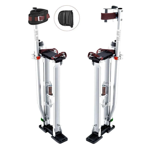 Amocart Drywall Stilts Professional Aluminum lastering Stilt Ladder Adjustable Plastering Stilts Paint Painter Tool Stage Props