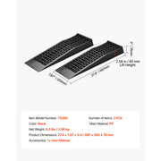 Load image into Gallery viewer, Amocart Car Ramps Portable Low Profile Car Service Ramps for Garage Maintenance&amp; Oil Changes Heavy Duty for Low Chassis Vehicle
