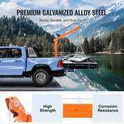 Charger l'image dans la visionneuse de galerie, for Factory Lifting Goods Amocart 1100lbs Electric Pickup Truck Crane W/ 3500lbs Electric Winch Bed Jib Crane Hoist 360° Swivel
