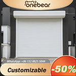 Any Size Custom Modern Villa Automatic Aluminum Roller Shutter Garage Door Thickened Secure Anti Theft Residential Garage Door