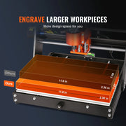 Load image into Gallery viewer, Amocart CNC Router Machine 3 Axis GRBL Control Wood Engraving Carving Milling Machine Kit for Wood Acrylic MDF PVC Plastic Foam
