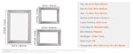 Amocart Screen Printing Kit 2/3 Pieces Aluminum Silk Screen Printing Frames 110 Count Mesh 5 Glitters and Screen Printing