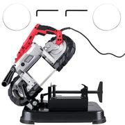 Load image into Gallery viewer, SucceBuy Portable BandSaw 5Inch Cutting Capacity Cordless Variable Speed 10Amp Motor Deep Cut Bandsaw for Metal Wood Pipes Rebar
