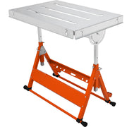 Load image into Gallery viewer, SucceBuy 18/20/24Inch Foldable Welding Table  Steel Table Top Auxiliary Welding Tool Flexible Height Portable Workbench for Work - AMOCART
