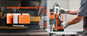 Load image into Gallery viewer, Amocart Magnetic Drill 1450W Motor Boring Diameter 2810 lbf Portable Electric Mag Drill Press Variable Speed Drilling Machine

