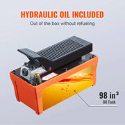 Load image into Gallery viewer, 【From China】SucceBuy Air Hydraulic Pump 10,000 PSI 1/2 Gal Reservoir Foot Actuated Air Treadle For Auto Body Frame Machines And
