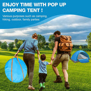 Load image into Gallery viewer, Outdoor Folding Tent Fully Automatic Quick Opening Tent, 1-2 Person Self Driving Camping Tent Cozy Rain Proof Sun Proof Portable
