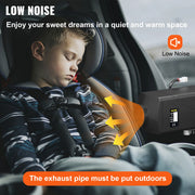 Load image into Gallery viewer, Amocart 5KW Air Diesel Heater 12V Diesel Parking Heater LCD Switch Diesel Heater Muffler for RV Motorhome Trailer Trucks Boats
