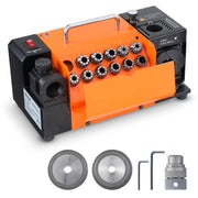 Load image into Gallery viewer, SucceBuy Drill Bits Sharpener 3-13mm Mill Grinder Sharpener Sharpening Angle Grinder with 11 Collets For Factory Workshop - AMOCART
