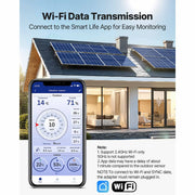 Load image into Gallery viewer, Amocart 5-in-1 Solar Powered Wi-Fi Weather Station for Weather Forecast, Wind Speed Direction, Temperature, Humidity, Rainfall
