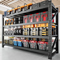 5000LBS Storage Shelves,71" W Garage Shelving Heavy Duty Metal Adjustable Garage Shelves, Shelving Units Industrial, Customized