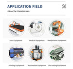 DC48V BLDC Nema34 86mm 350W-800W Brushless Motor Gearbox Kit 220VAC/310VDC Worm Gear Gearbox 3000RPM