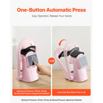 Amocart Auto Hat Heat Press Machine with 2 Interchangeable Platens Automatic Open & Release Touchscreen Temperature Control