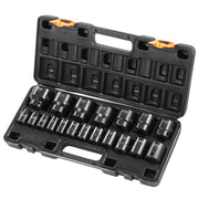 Load image into Gallery viewer, Amocart Impact Socket Set 1/2 Inches 19 Piece Impact Sockets Standard Socket Assortment 1/2 Inches Drive Socket Set
