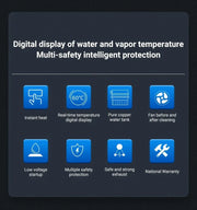 Load image into Gallery viewer, 6L–18L Portable Instant-Heat LPG Water Heater for Home Use Stainless Steel Construction, Easy Installation
