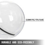 Amocart 2M Water Walking Ball with Air Blower Pump Inflatable PVC Zorb Ball Waterproof for Amusement Park Swimming Pool