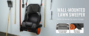 Load image into Gallery viewer, Amocart Tow Behind Lawn 21/26/44/50in Sweeper Large Capacity Heavy Duty Leaf Grass Collector with Adjustable Sweeping for Pick
