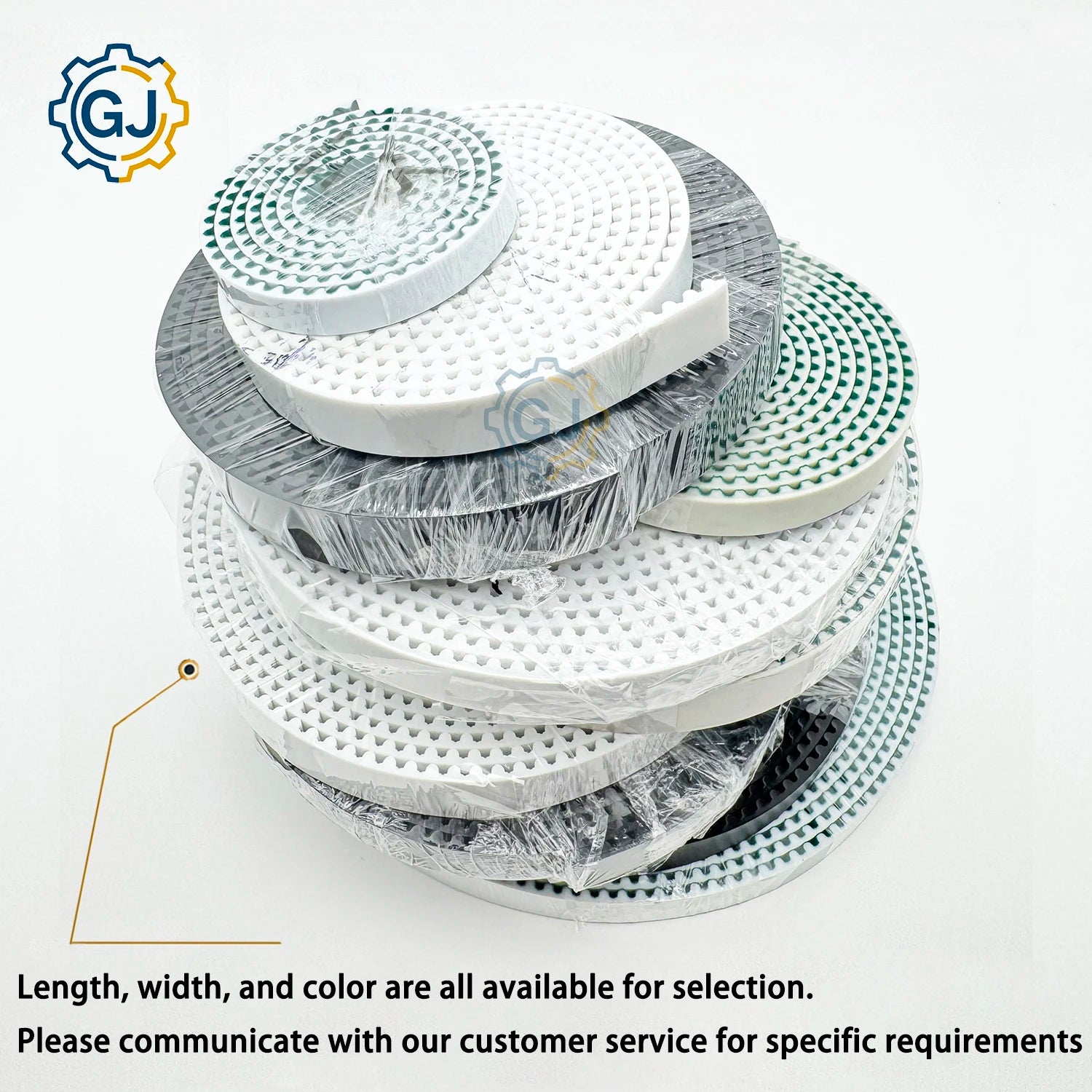 HTD 5M PU Open Belt Width 9/10/12/15/20/25/30/40mm Drive Belt HTD5M Polyurethane Open Ended Transmission Conveyor Machine Belts