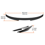 Amocart GT Wing Car Spoiler Compatible with 2018-2023 Camry High Strength ABS Material Baking Paint Car Rear Spoiler Wing