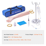 Load image into Gallery viewer, Amocart Phlebotomy Practice Kit IV Venipuncture Intravenous Training Kit w/ Carrying Bag Practice IV Skills for School Students
