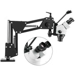 Amocart Micro Inlaid Mirror Multi-directional Micro-setting Microscope Jewelry Tools 0.7X-4.5X Super Clear Microscope Magnifier