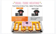 Load image into Gallery viewer, Amocart Heat Press 15 X 15 In Heat Press Machine Slide Out Heat Transfer Machine Fast Even Heating 2-Layer Insulation Cotton
