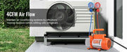 Bild in Galerie-Viewer laden, Amocart 3.5CFM 4CFM Single Stage Rotary Vane HVAC Air AC Vacuum Pump &amp; A/C Refrigerant Kit Manifold Gauge Set Air Conditioning
