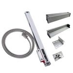 High Precision Slim Linear Glass Scale 1um 5V TTL 50 100 150 200 250 300 350 400 Optical Encoder Grating Ruler For Grinder Lathe
