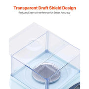 Load image into Gallery viewer, Amocart Analytical Balance High Precision Electronic Digital Analytical Balance with Glass Draft Shield for Laboratory Jewelry

