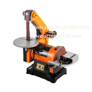 Load image into Gallery viewer, CustomizableFixed-Angle Sharpener Abrasive Cutting Edge Machine Knife Polish SucceBuy 250W Electric Disc Belt Sander Mini Table
