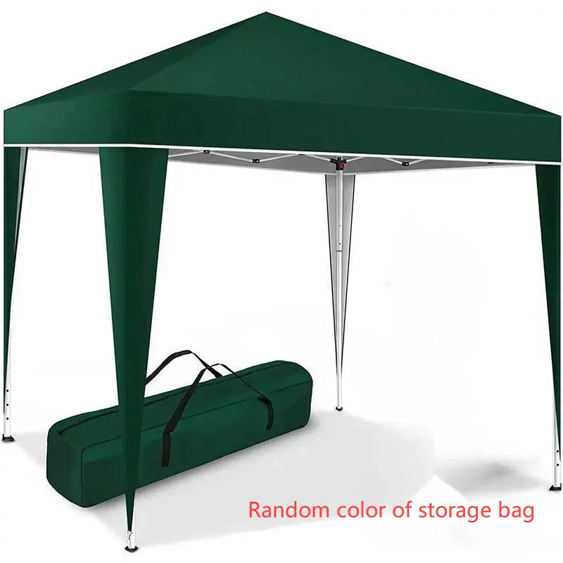 300*300*220cm Four Corner Folding Tent Camping Exhibition Leisure Tent Outdoor Beach Sunshade Pavilion Waterproof Sunshade