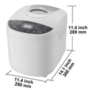 Load image into Gallery viewer, Amocart 3 LB Bread Maker 15-in-1 Dough Machine Nonstick Ceramic Pan Automatic Bread maker with Gluten Free Setting
