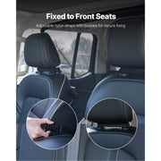 Charger l'image dans la visionneuse de galerie, Amocart Dog Car Barrier Car Divider for Front Seats Vehicle Pet Barrier with See Through Net Mesh Universal-Fit Dog Car Barrier
