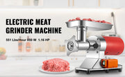 Charger l'image dans la visionneuse de galerie, SucceBuy Electric Meat Grinder 250Kg/H 300Kg/H W/ Drawers Max Powerful Chopper Shredder Commercial Home Appliance Food Processor
