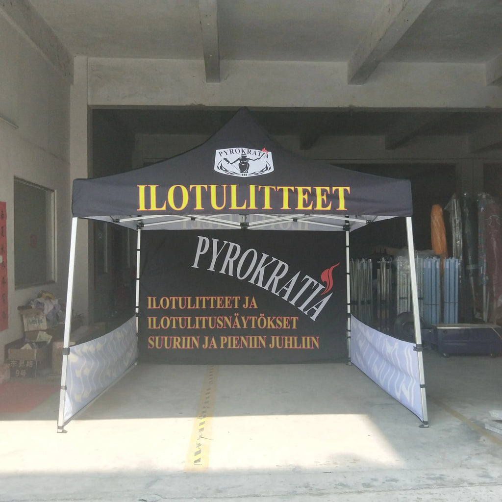Exhibition Event Marquee Gazebos Custom Printed Business Advertising Business Canopy Pop Up Foldable Tent