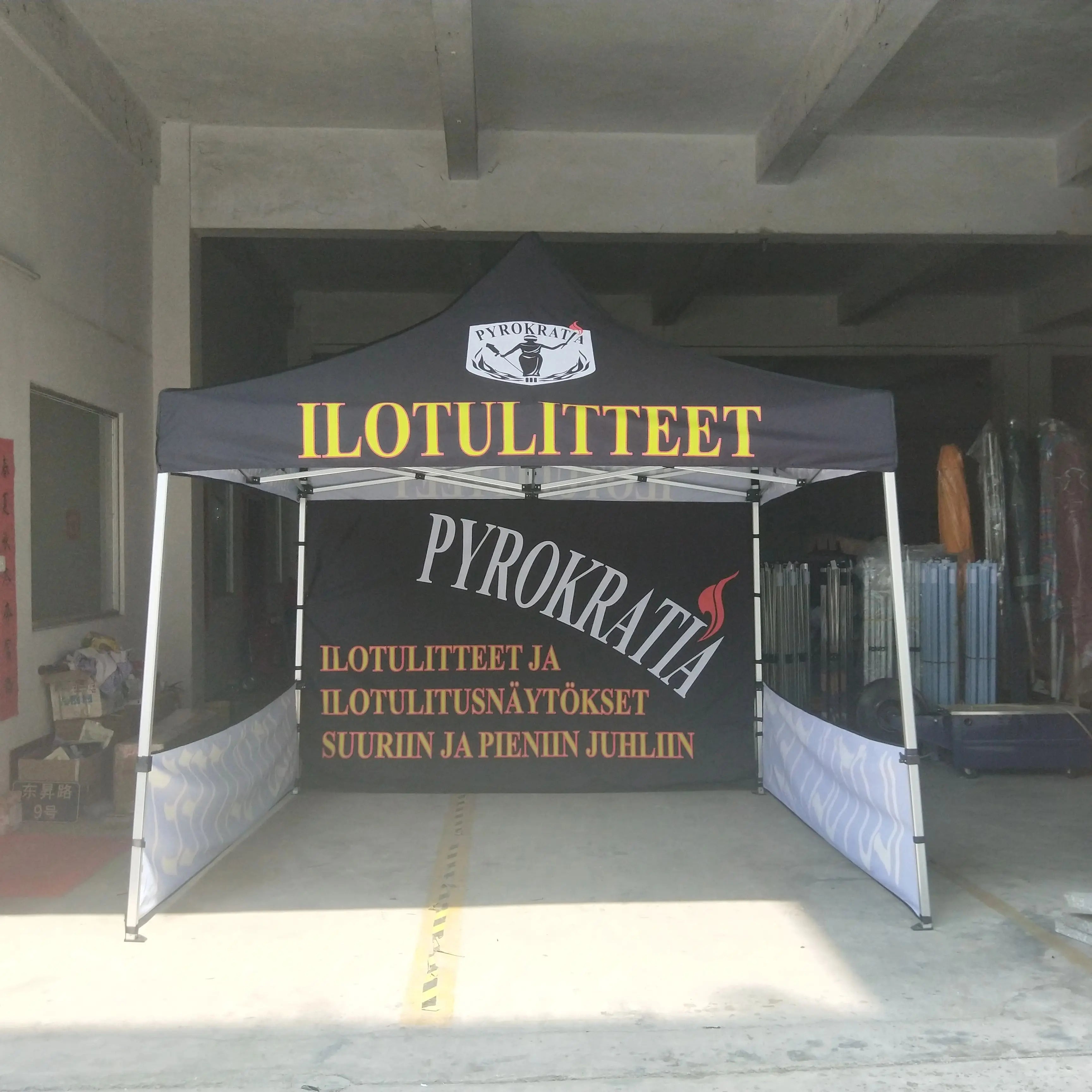 Exhibition Event Marquee Gazebos Custom Printed Business Advertising Business Canopy Pop Up Foldable Tent