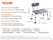 Load image into Gallery viewer, Amocart Tub Transfer Bench for Bathtub Shower Seats Lightweight Shower Bench with Non-Slip Bath Seats with Armrest and Backrest
