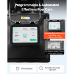 SucceBuy Variable Speed Pool Pump 1.5/2/3 HP AC 220-240V 115/132/145/190 GPM In/Above with Filter Basket Timer for Swimming Pool