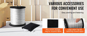 Load image into Gallery viewer, SucceBuy Polyester Pull Tape Mule Flat Rope Printed Webbing Cable Pulling Tape for Packaging Gardening Electrical Conduit Work
