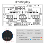 Anern 12KW 6.5KW 5KW High Frequency Hybrid Solar Inverter 160A 48V Solar Battery Charge Dual AC Output Pure Sine Wave Inverter