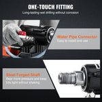 SucceBuy 3200W 750RPM Wet/Dry Diamond Core Drill Machine Concrete Core Drill Rig Stand Industrial Electric Core Drilling Machin