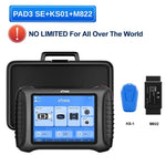 XTOOL X100 PAD3SE Key Programming Tools X100 PAD3 Elite IMMO Programmer All Keys Lost Add Keys ECU Coding All System Diagnostic